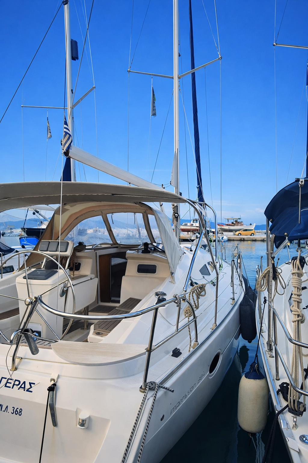 Naftaki Elan 344 yacht charter Preveza